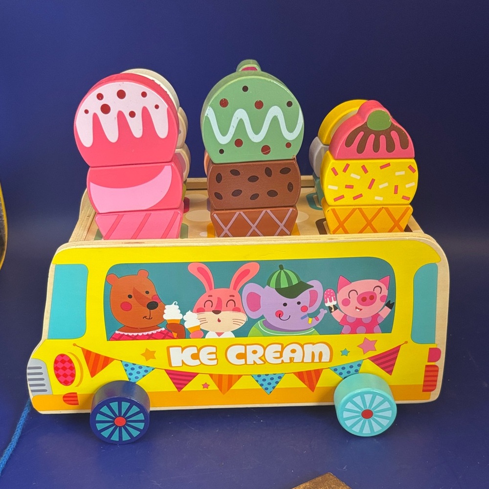 Colorful Ice Cream Toy Truck